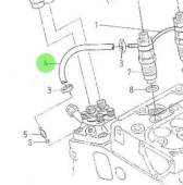 Nanni Diesel 970302167 - Fuel Leakage Hose D3 L=250 for HE Series Engines