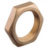 Midinox SPCE08P Brass Lock Nut - 1/4''