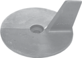 Zinc Anode Yamaha-/Honda Outboard, Cutdown Skeg (OEM 664-45371-01)