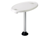 Garelick Deluxe ABS Oval Stowable Table System