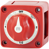 Blue Sea 6007 - Switch Battery m-Series Selector 4 Position Red