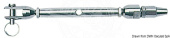 Osculati 07.385.06 - Turnbuckle with biconical terminal 6 mm