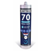 Zettex MS 70 High-Tack Universal Adhesive - Black, 290 ml