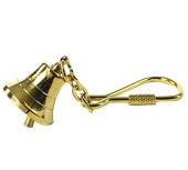 Osculati 35.839.00 - Pendant Polished Brass Keyring Bell