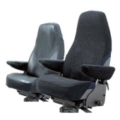 Norsap 6451 - 1500 Seat Cover Artificial Leather Black