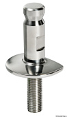 Osculati 41.173.60 Oval AISI 316 Male Stanchion Base for Ø25x1.5 mm Stanchions