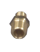 Sierra Reduction Nipple Brass, 1/8" X 1/4" NPT