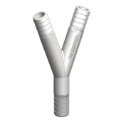TruDesign White Y-Piece Hose Connectors