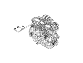 John Deere SE501698 - REMAN Diesel Engine