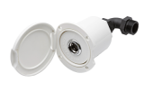Allpa Shower Housing With Water Inlet Or Outlet, Inlet, White Plastic