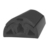 Plastimo 69043 - Tessilmare Bino Black PVC Fender Profiles 40mm 16m