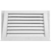MBC Outflow Grille - White Plastic, 400 x 300 mm