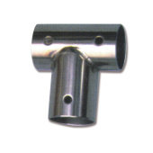 Trem AISI 316 Stamped Stainless Steel T 90° Pulpit Joint for Ø22–25 mm Pipe