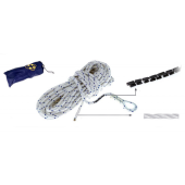 Monteisola Polyester Braid Anchor Rope with Lead Core, Nylon Thimble & Chain
