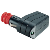 Philippi 357730000 - Universal Right Angle Plug With Function Control (UWS 12/24 8 A)