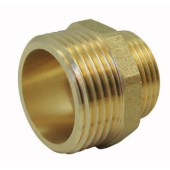 Brass MM Reducing Nipple 10 x 20mm