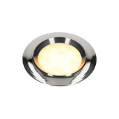 NauticLED BRAVA-12/316L - Brava 316 WH 2/20W 11-16V Ø70/55X21 IP65 Downlight
