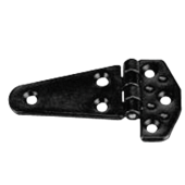 Nuova Rade 43659 - Polyamide Plastic Hinge, With Resistance Black, 80x60mm, 270°