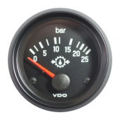 VDO 350-040-005C - Cockpit International Gear Oil Pressure 25Bar 52mm 24V