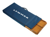 Foldable teak tabletop for Lewmar control rack