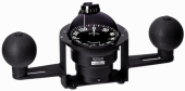 Ritchie Compass 'Globemaster YB-600', 12/24/32v, Binnacle Mount, Dial Ø152,4mm/2 Of 5°, Black