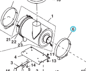 Northern Lights AT136715 - BAND CLAMP,AIR FILTER MTG