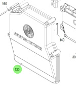 Steyr 2181005-0 - Engine Electric Box Cover Assembly for Steyr SE Series Engines