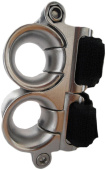 Wichard 21220 - Double Fairlead For 28 mm Dia Stanchion With Webbing