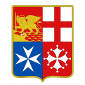ERREGRAFICA Self-Adhesive Naval Jack of the Italian Republic, 90×95 mm