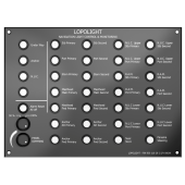 Lopolight 500-110-28-2 - Control Panel NLC, 28 Buttons, 2 Dimmers