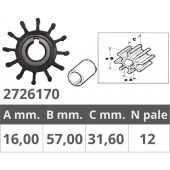 Finnord Volvo Impeller Ref. 21951350 / 83118