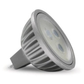 Dixplay MR16 8-35V 5W 30° Bulb - 4 Warm White LEDs - Ø50x46mm