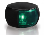 Hella marine 2LT 980 520-231 Naviled Navigation Light 112.5° Green 2 NM - Black Shroud, Coloured Lens, 2.5 m Cable