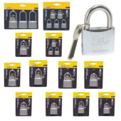 Lalizas 11135 - Brass Chromed Padlock Sealock 30mm
