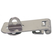 Small Hasp And Staple With Padlock Eye