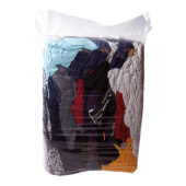 Cleaning Cloths Dark Coloured Tricot 25 kg Bale (24 pcs)