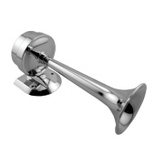 Nuova Rade 74308 - Trumpet Electric Horn, Chrome Plated, 12V 1.5A