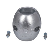 Super Marine Zinc Shaft Rounded Anode Ø35 (Bulk + Screw)