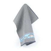 Tea Towel Fish Navy Blue 65 x 65cm