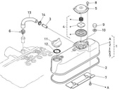 Nanni Diesel 970311313 - COVER,CYLINDER HEAD 3.100 for N3.30