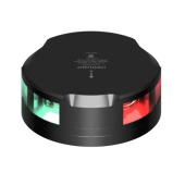 Lopolight 101-005-FB-B - Navigation Light 1NM Tricolor, Black, With FB Base