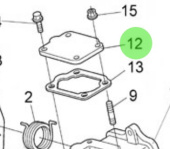 Nanni Diesel 970314808 - Compensator Cover for Throttle Control