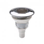 CAN-SB 90° Oval Chrome Vent 17-19 mm