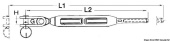 Osculati 07.185.07 - Turnbuckle Press-Fitting Terminal 1/2" Cable 8 mm