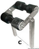 Osculati Boat Trailer Swinging Central Keel Rollers