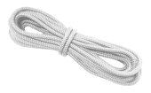 Allpa 16-Plait Mooring Ropes Handmade T16 + Splice 14mm, White, L=12m