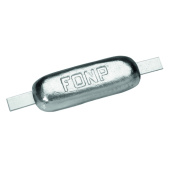 Plastimo Aluminium Weld-On Bar Anodes with Galvanised Steel Fixing Strap