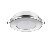 Quick TED C IP40 7W, Stainless Steel 316 Polished, Warm White/Red Light
