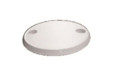Nuova Rade 197241 - Round Table with 2 Glassholders 610 mm White