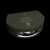 Lopolight 301-006-B - Navigation Light 2NM 135° White, Stern, Black Anodized